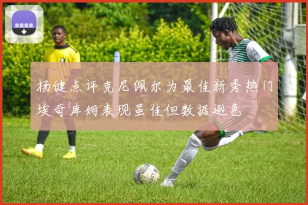 杨健点评克尼佩尔为最佳新秀热门埃奇库姆表现虽佳但数据逊色
